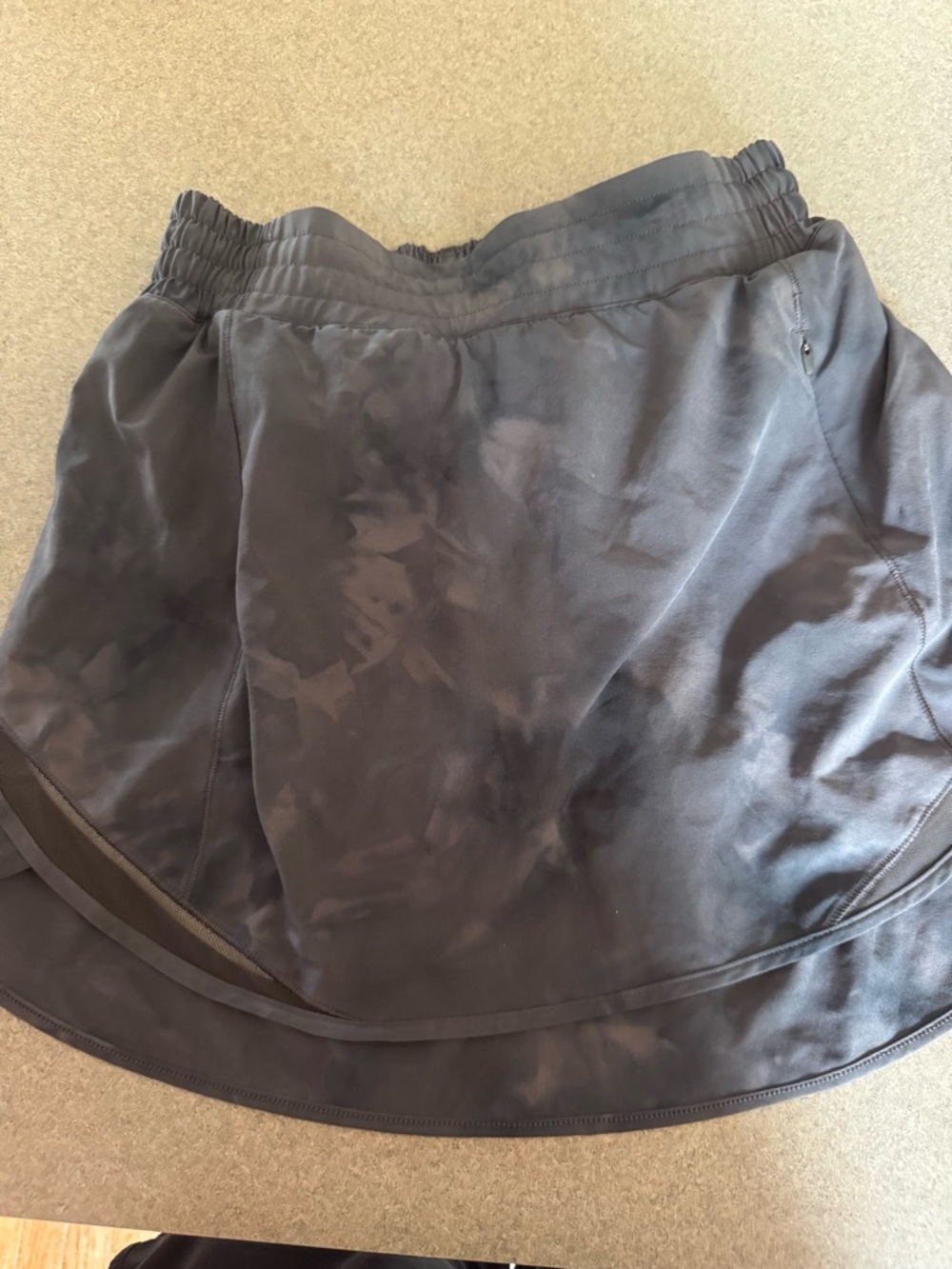 lululemon athletica Black Mini Skirt skort size 6 women’s